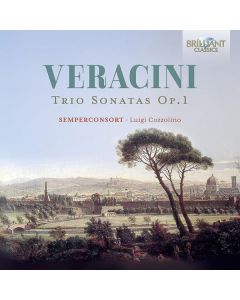 Antonio Veracini (1669-1733) - Triosonaten op.1 Nr.1-10 für 2 Violinen & Bc CD