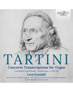 Giuseppe Tartini (1692-1770) - Konzert-Transkriptionen für Orgel (Transkriptionen von Leonard Frischmuth) CD