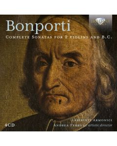Francesco Bonporti (1672-1749) - Sonaten für 2 Violinen & Bc op.1 Nr.1-10,op.2 Nr.1-10,op.4 Nr.1-10,op.6 Nr.1-10 CD