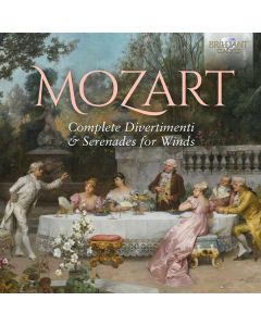 Wolfgang Amadeus Mozart (1756-1791) - Serenaden & Divertimenti für Bläser (Gesamtaufnahme) CD