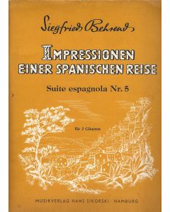 Siegfried Behrend • Impressionen einer spanischen Reise - Suite espagnola Nr. 5