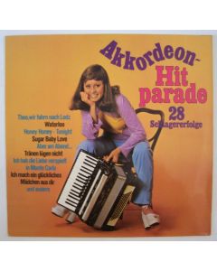Akkordeon-Hitparade-28 Schlagererfolge LP