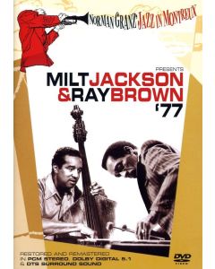 Milt Jackson & Ray Brown - Norman Granz' Jazz In Montreux 1977 DVD