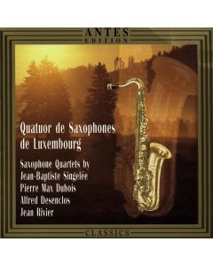 Quatuor de Saxophones de Luxembourg • Saxophone Quartets CD