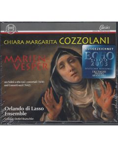 Chiara Margarita Cozzolani (1602-ca. 1677) • Marienvesper 2 CDs