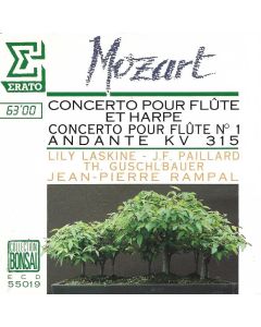 Wolfgang Amadeus Mozart (1756-1791) • Concerto pour Flûte et Harpe CD