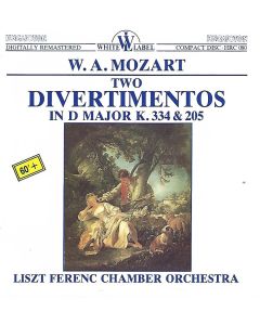 Wolfgang Amadeus Mozart (1756-1791) • Two Divertimentos CD