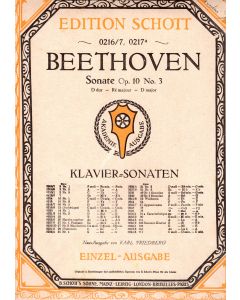 Ludwig van Beethoven (1770-1827) • Sonate op. 10 No. 3