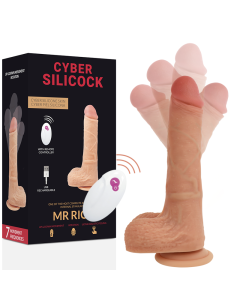CYBER SILICOCK - FERNBEDIENUNG REALISTISCH MR RICK 20.9 CM -O- 4 CM