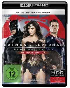 Batman v Superman: Dawn of Justice (Ultimate Edition) (Ultra HD Blu-ray & Blu-ray) UHD