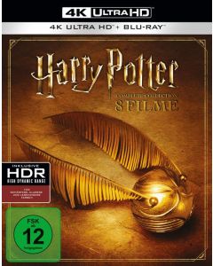 Harry Potter Complete Collection (8 Filme) (4K Ultra HD Blu-ray & Blu-ray) UHD