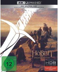 Der Hobbit: Die Trilogie (Extended Edition) (4K Ultra HD Blu-ray) UHD