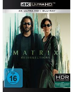 Matrix Resurrections (Ultra HD Blu-ray & Blu-ray) UHD