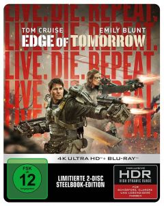 Edge of Tomorrow (4K Ultra HD Blu-ray & Blu-ray im Steelbook) UHD