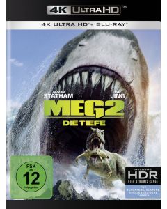Meg 2: Die Tiefe (Ultra HD Blu-ray & Blu-ray) UHD