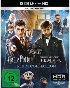 Wizarding World (Harry Potter & Phantastische Tierwesen) (11-Film Collection) (Ultra HD Blu-ray) UHD