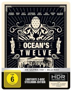 Ocean's Twelve (Ultra HD Blu-ray & Blu-ray im Steelbook) UHD