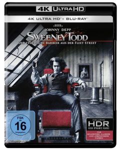 Sweeney Todd (4K Ultra Blu-ray & Blu-ray) UHD