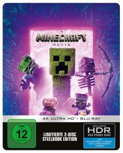 Ein Minecraft Film (4K Ultra HD Blu-ray & Blu-ray im Steelbook) UHD