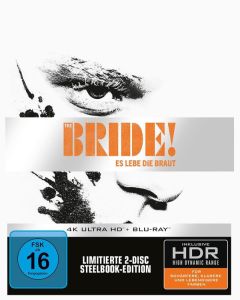 The Bride! - Es lebe die Braut (4K Ultra HD Blu-ray & Blu-ray im Steelbook) UHD
