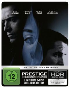 Prestige - Meister der Magie (4K Ultra HD Blu-ray & Blu-ray im Steelbook) UHD