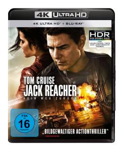 Jack Reacher: Kein Weg zurück (Ultra HD Blu-ray & Blu-ray) UHD