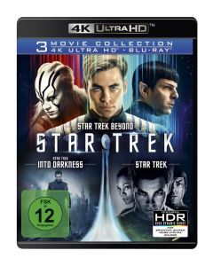 Star Trek: Three Movie Collection (Ultra HD Blu-ray & Blu-ray) UHD
