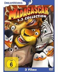 Madagascar 1-3 DVD