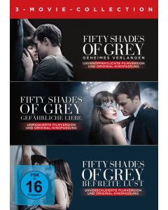 Fifty Shades of Grey 1-3 (Movie Collection) DVD