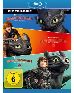 Drachenzähmen leicht gemacht 1-3 (Blu-ray) BR