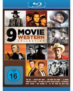 9 Movie Western Collection Vol. 1 (Blu-ray) BR
