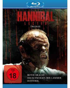 Hannibal Lecter Trilogie (Das Schweigen der Lämmer / Hannibal / Roter Drache) (Blu-ray) BR