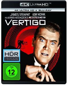 Vertigo (Ultra HD Blu-ray & Blu-ray) UHD