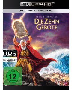 Die zehn Gebote (Ultra HD Blu-ray & Blu-ray) UHD