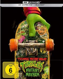 Teenage Mutant Ninja Turtles: Mutant Mayhem (Ultra HD Blu-ray & Blu-ray im Steelbook) UHD