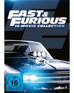 Fast & Furious - 10-Movie-Collection DVD