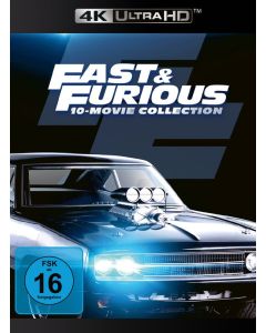 Fast & Furious - 10-Movie-Collection (Ultra HD Blu-ray) UHD