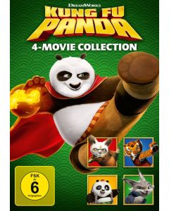 Kung Fu Panda 1-4 Collection DVD