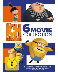 Ich - Einfach unverbesserlich & Minions (6-Movie Collection) DVD