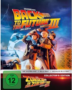 Zurück in die Zukunft III (Collector's Edition) (Ultra HD Blu-ray & Blu-ray im Steelbook) UHD