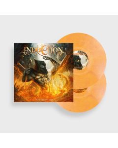 Induction - Born From Fire (Limited Edition) (Yellow/Orange Marbled Vinyl) LP