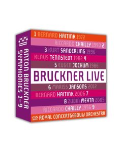 Anton Bruckner (1824-1896) - Symphonien Nr.1-9 (Bruckner Live - Royal Concertgebouw Orchestra) CD