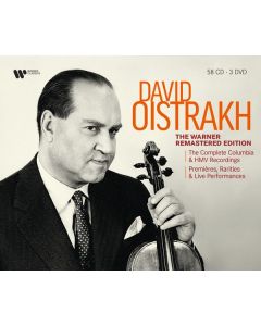 David Oistrach - The Warner remastered Edition (Complete Columbia & HMV Recordings / Premieres & Rarities) CD
