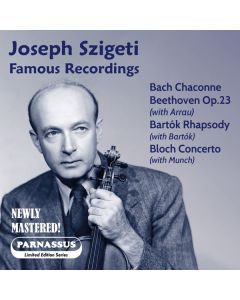 Joseph Szigeti - Famous Recordings CD