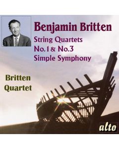 Benjamin Britten (1913-1976) - Streichquartette Nr.1 & 3 CD