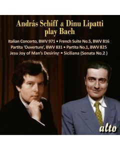 Andras Schiff & Dinu Lipatti play Bach CD