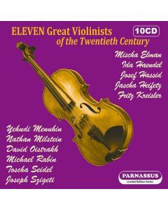 Eleven Great Violinists of the Twentieth Century CD