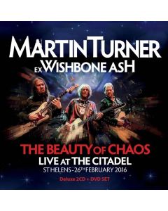 Martin Turner - The Beauty Of Chaos: Live At The Citadel St Helens 2016 (Deluxe-Edition) CD