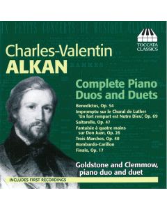 Charles Alkan (1813-1888) - Klavierwerke für 2 Klaviere & Klavier 4-händig CD