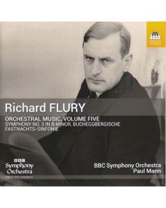 Richard Flury (1896-1967) - Orchesterwerke Vol.5 CD